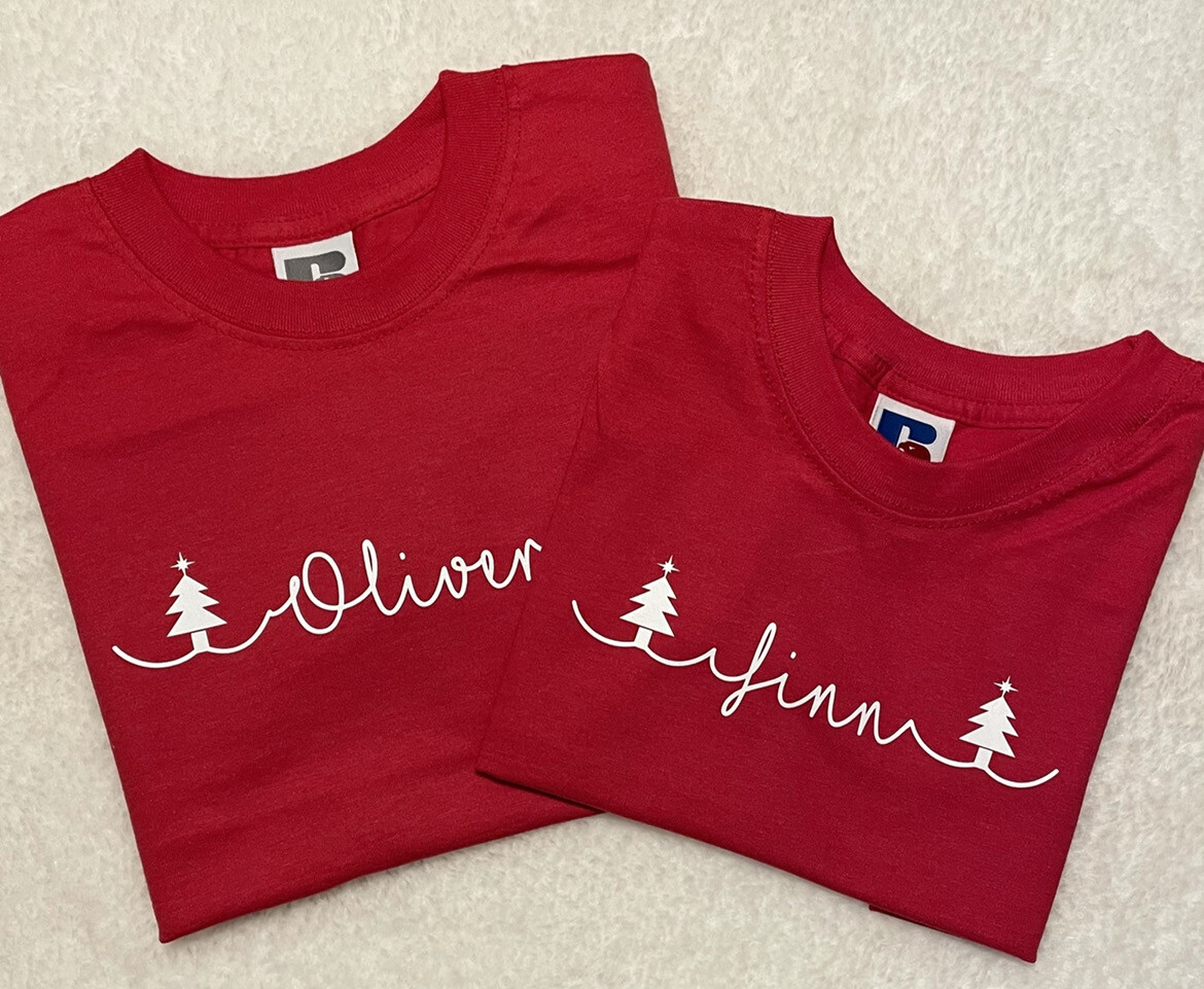 Christmas Theme T Shirt