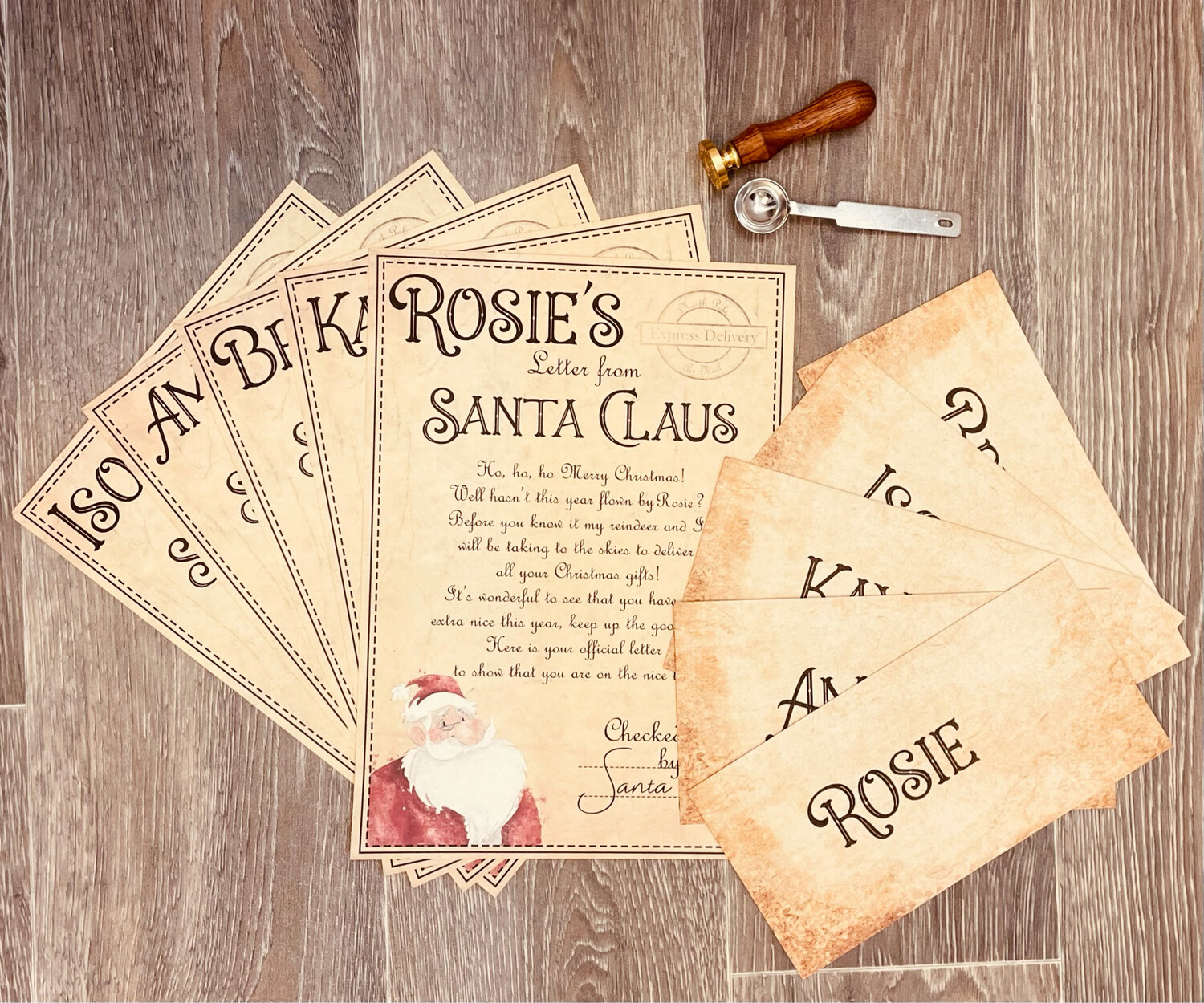 Santa Nice List Letter
