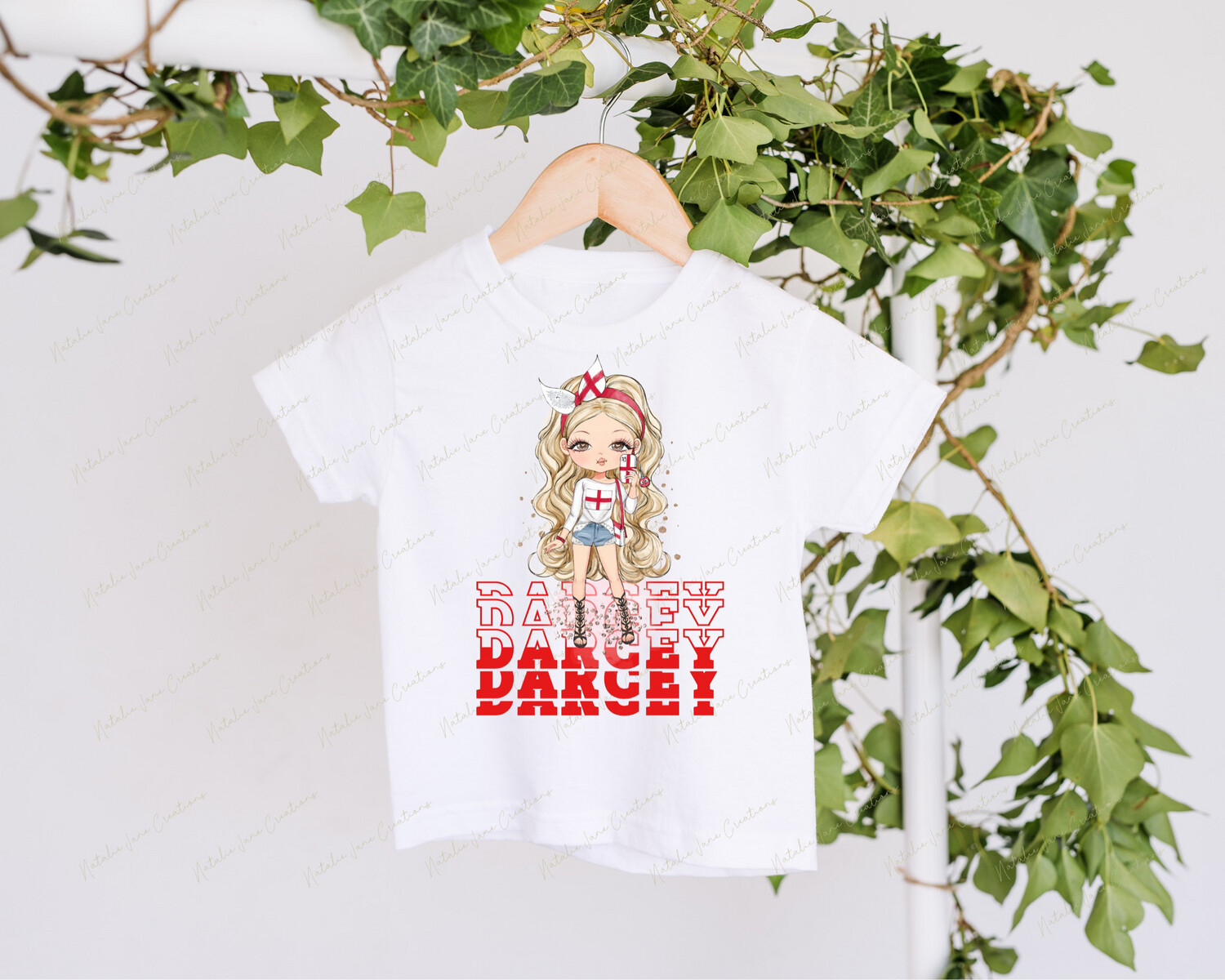World Cup England Personalised T Shirts