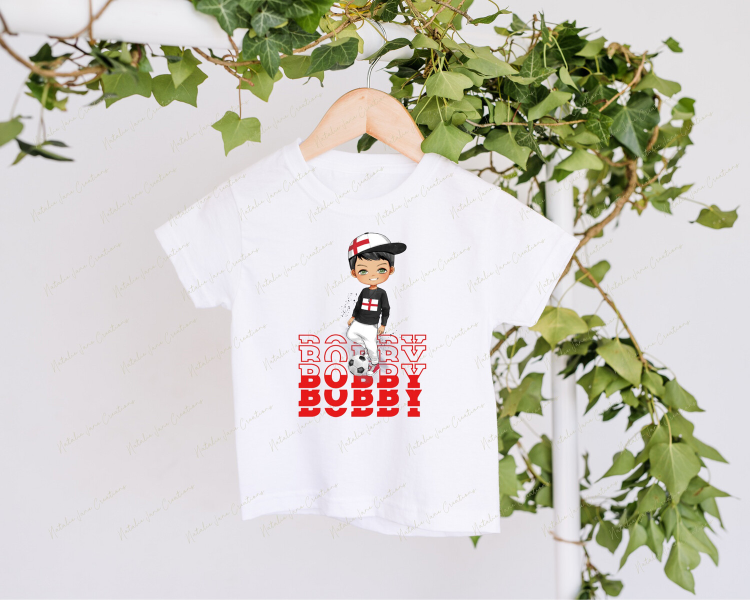 World Cup England Personalised T Shirts