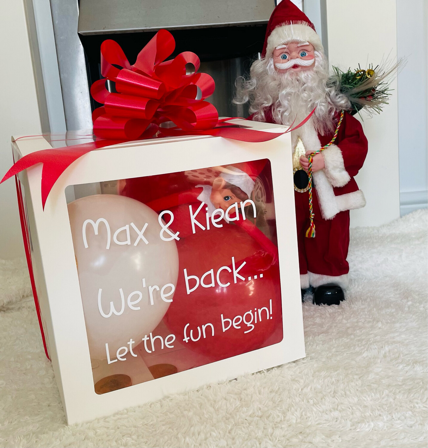 Elf Return Balloon Box
