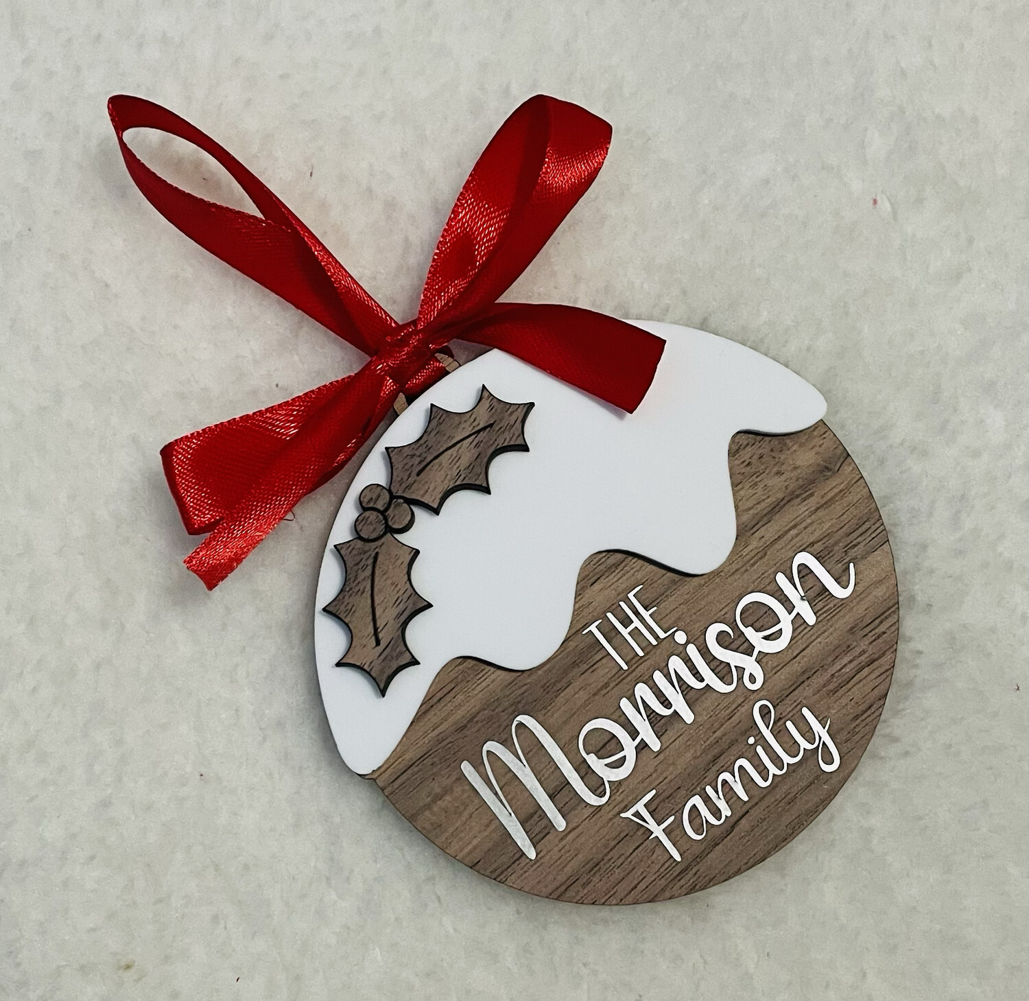 Christmas Pudding Hanging Decoration