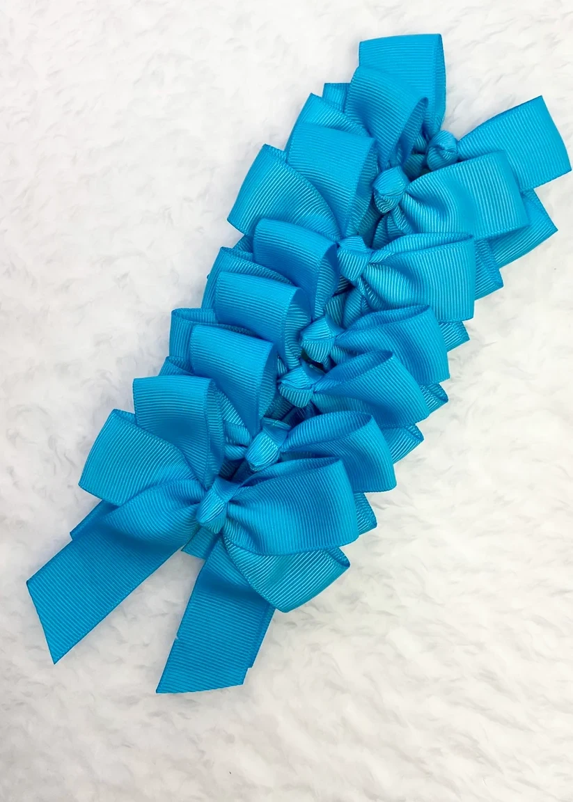 Turquoise Hair Bow