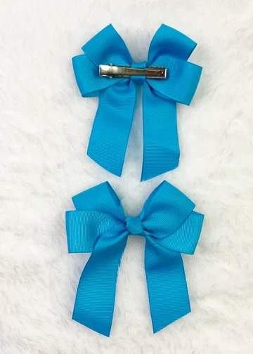 Turquoise Hair Bow