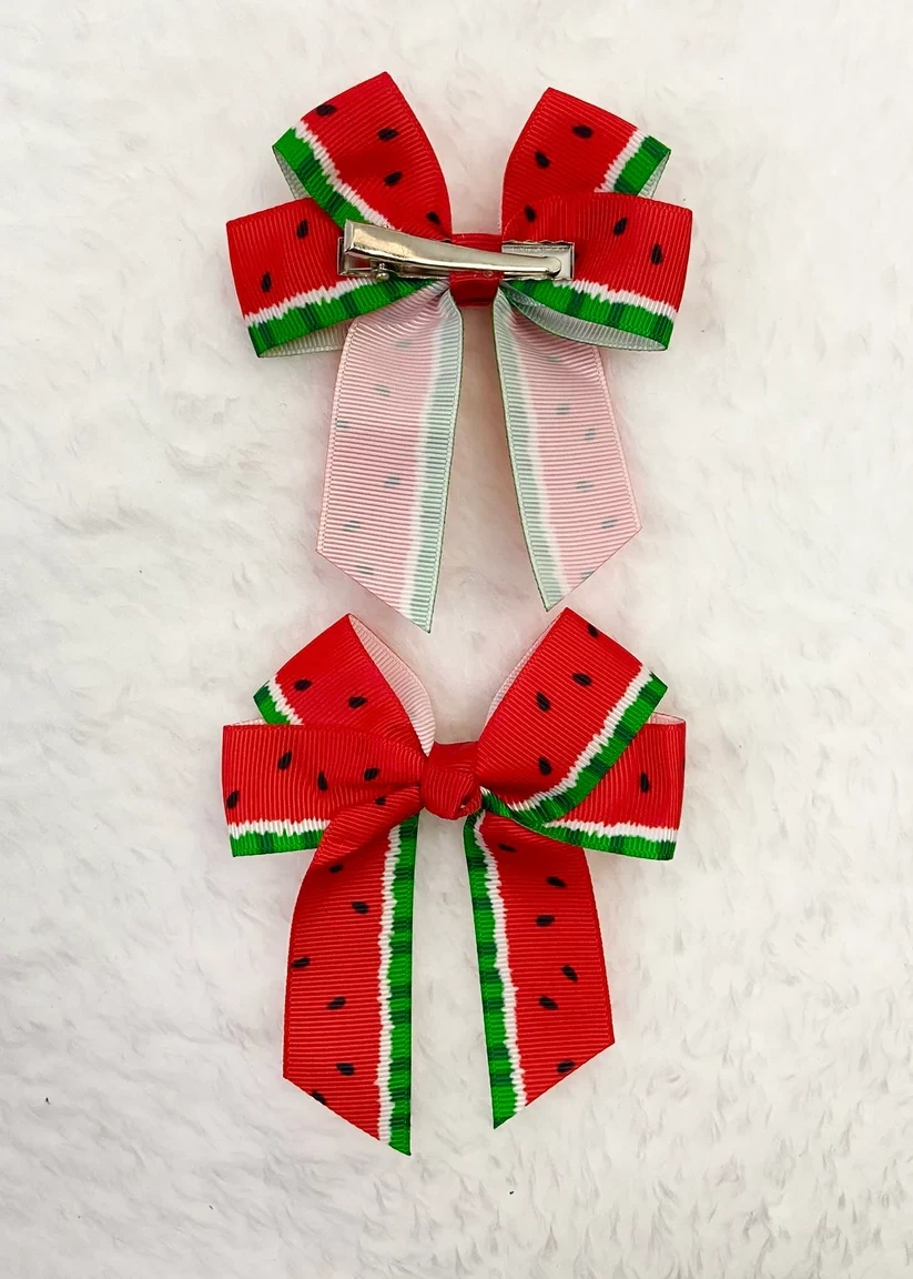 Watermelon Hair Bow