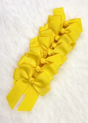 Yellow Hair Bow