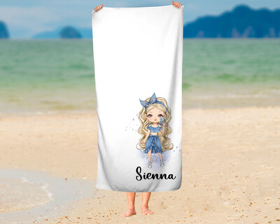 Printed Beach Towel