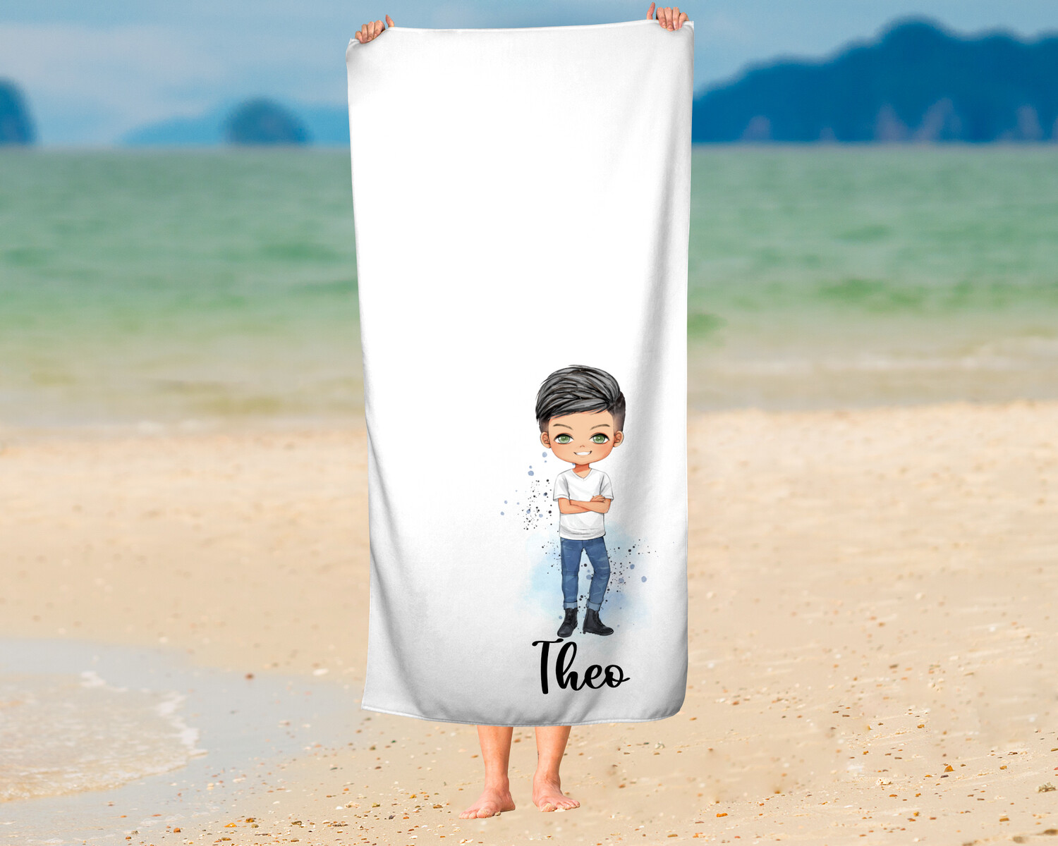 Printed Beach Towel