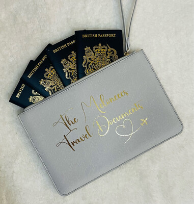 Boutique Passport Bag