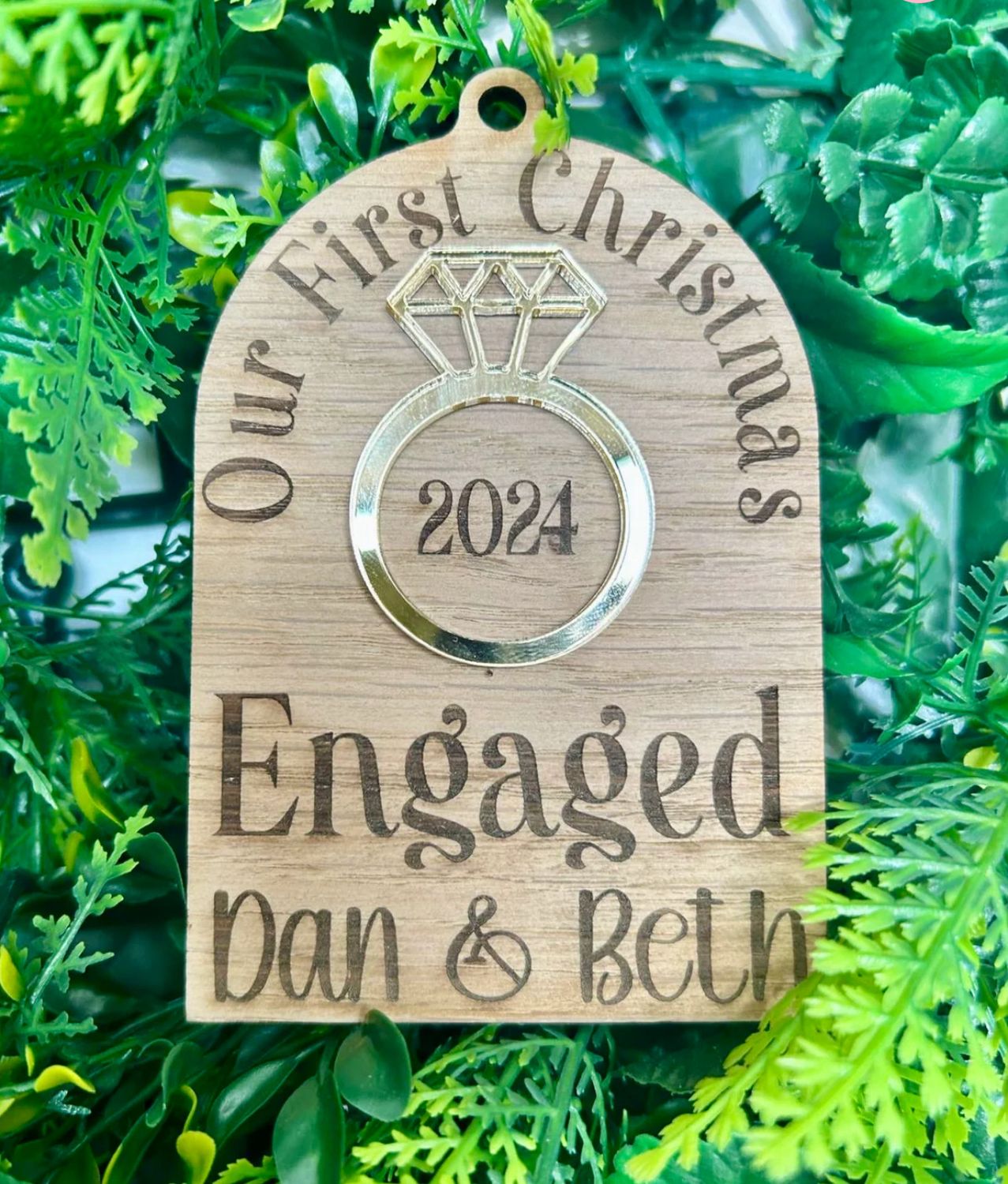 Engaged/married Christmas Decoration