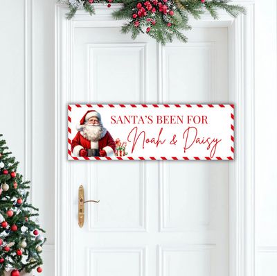 Santa Or Elf Banner