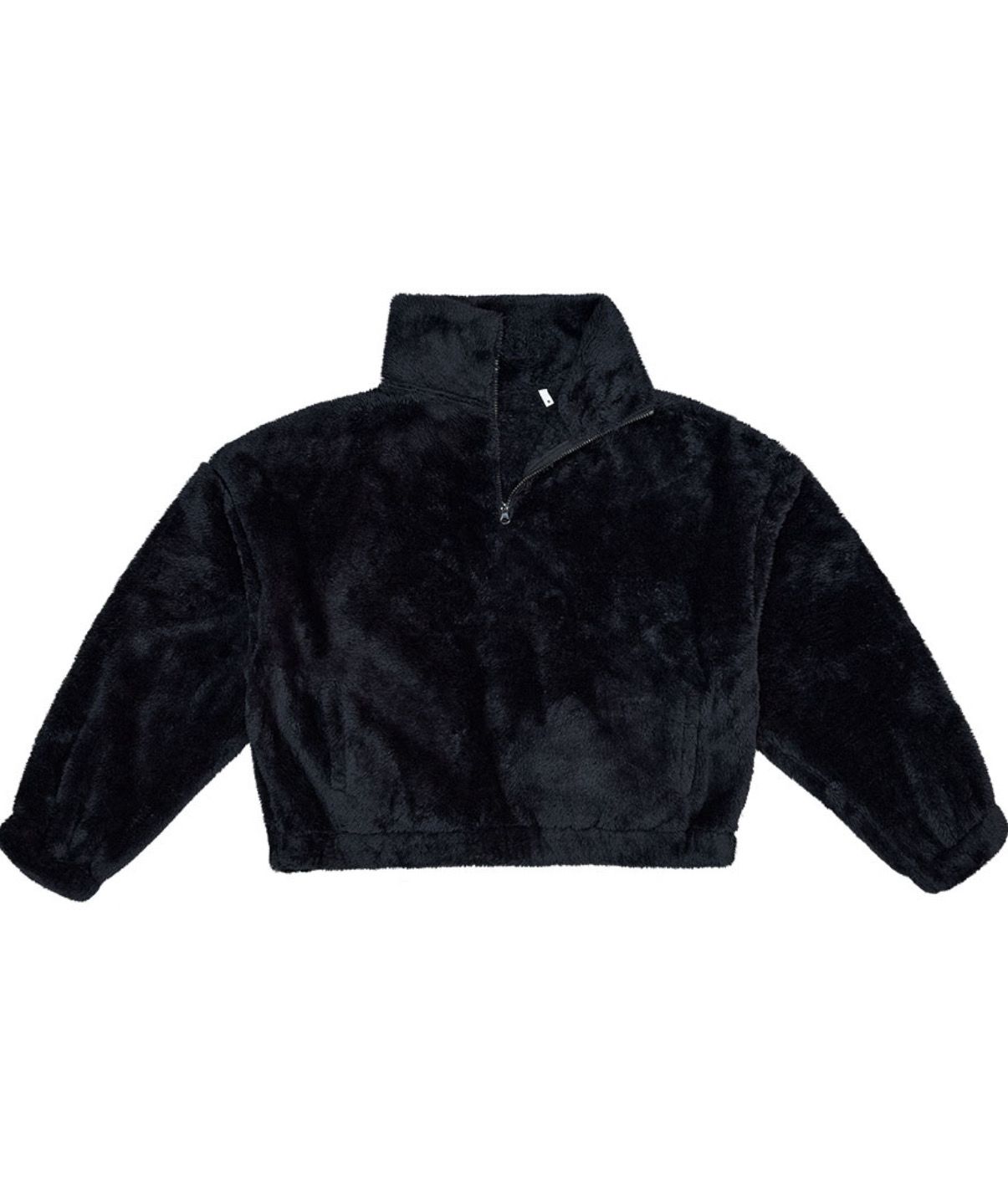 Ladies Fluffy 1/4 Zip Fleece