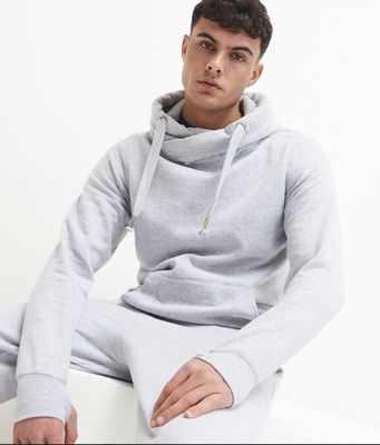 Cross Neck Hoodie Unisex