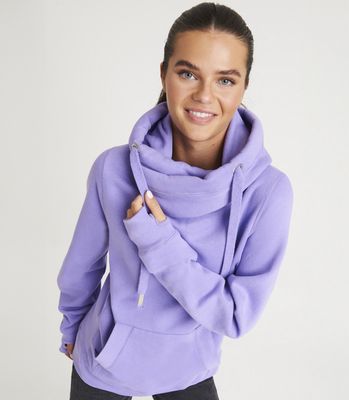 Cross Neck Hoodie Unisex