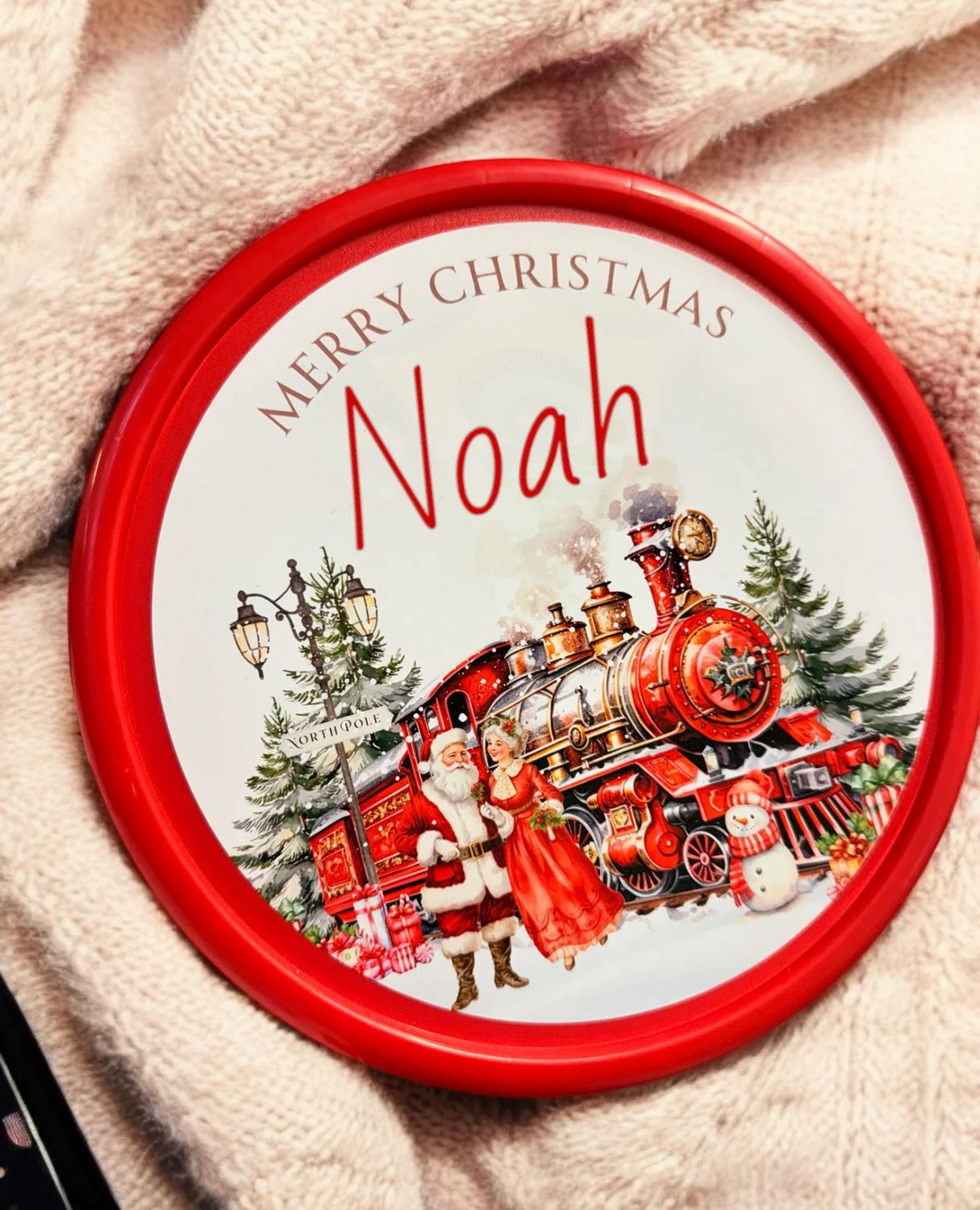 Personalised Sweet Tub Sticker