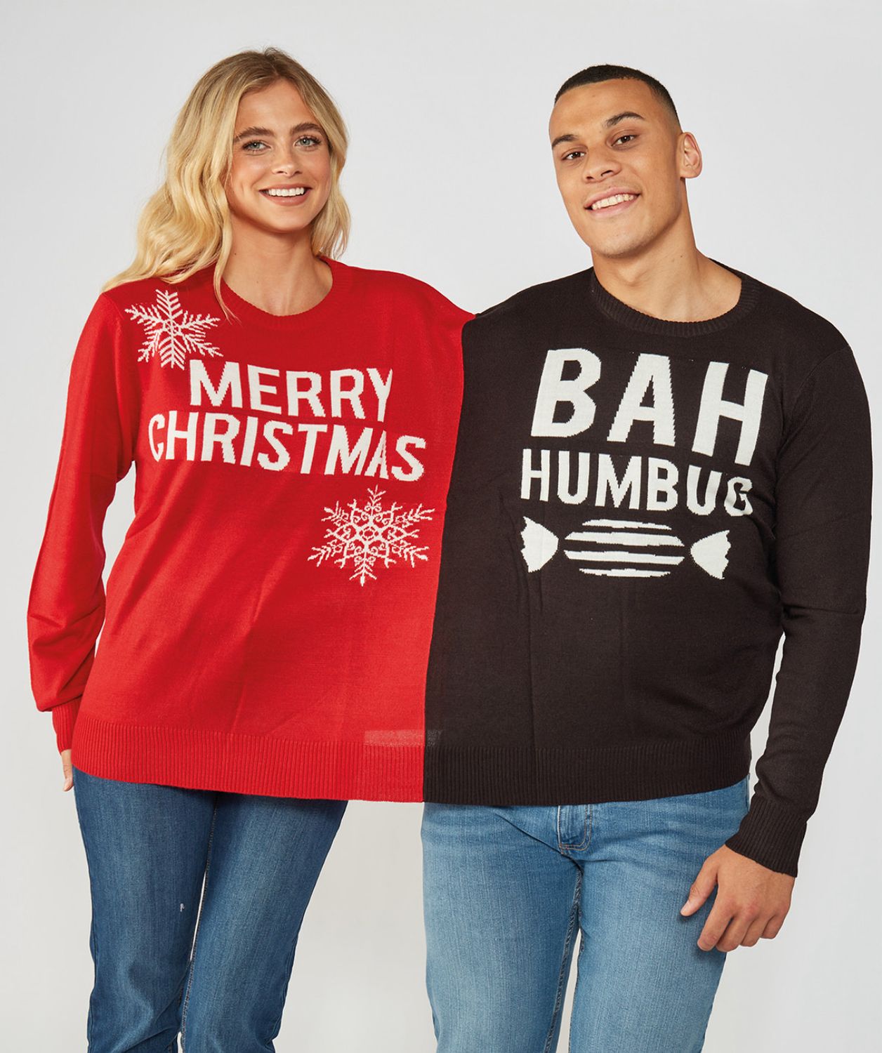 Funny Christmas Double Jumper