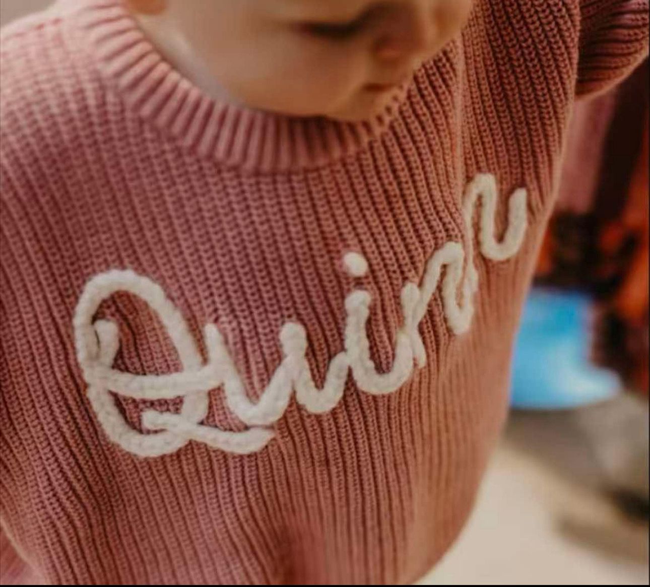 Personalised Knitted Jumper