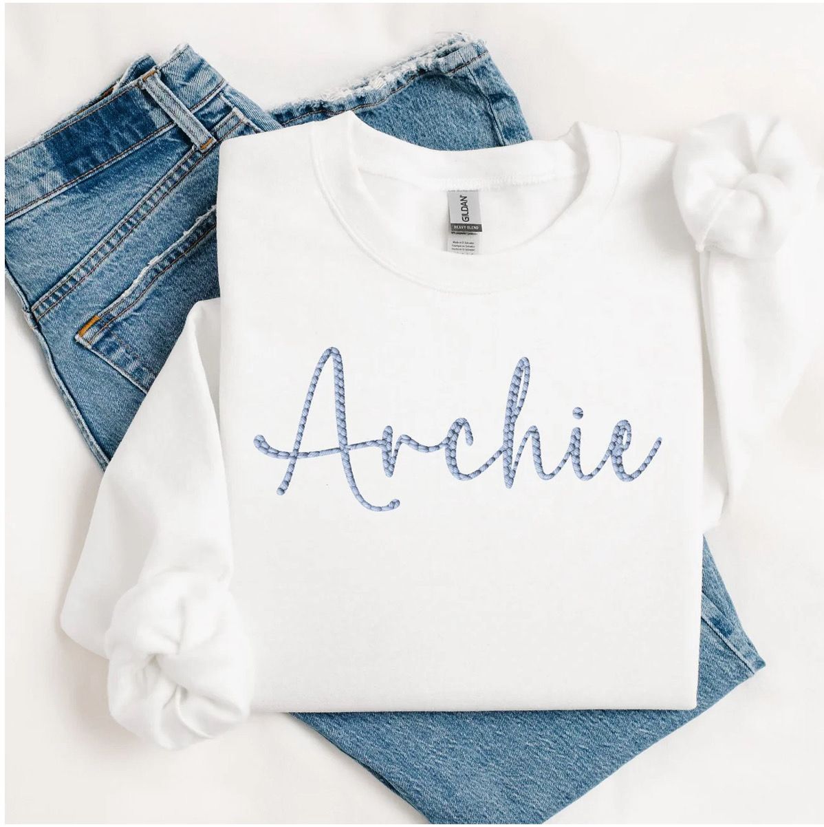 Embroidery Style Names Sweatshirt