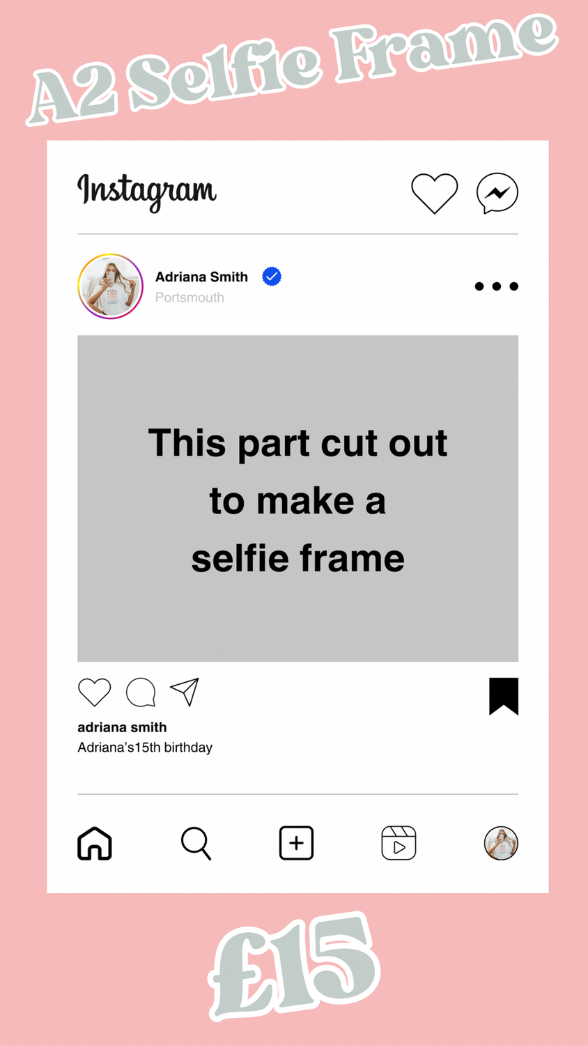 Insta Selfie Board