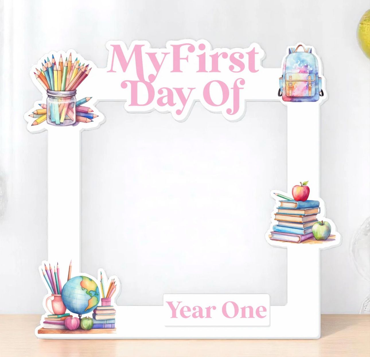 Back To School Selfie Board-Nursery To Year 6