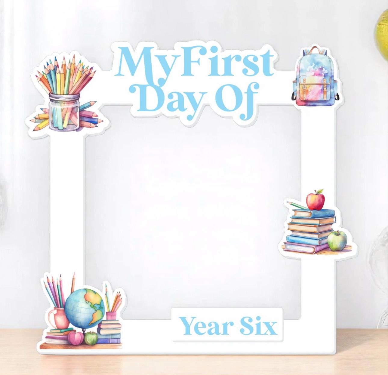 Back To School Selfie Board-Nursery To Year 6