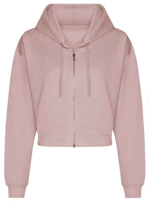 Cropped Zip Hoodie Clearance