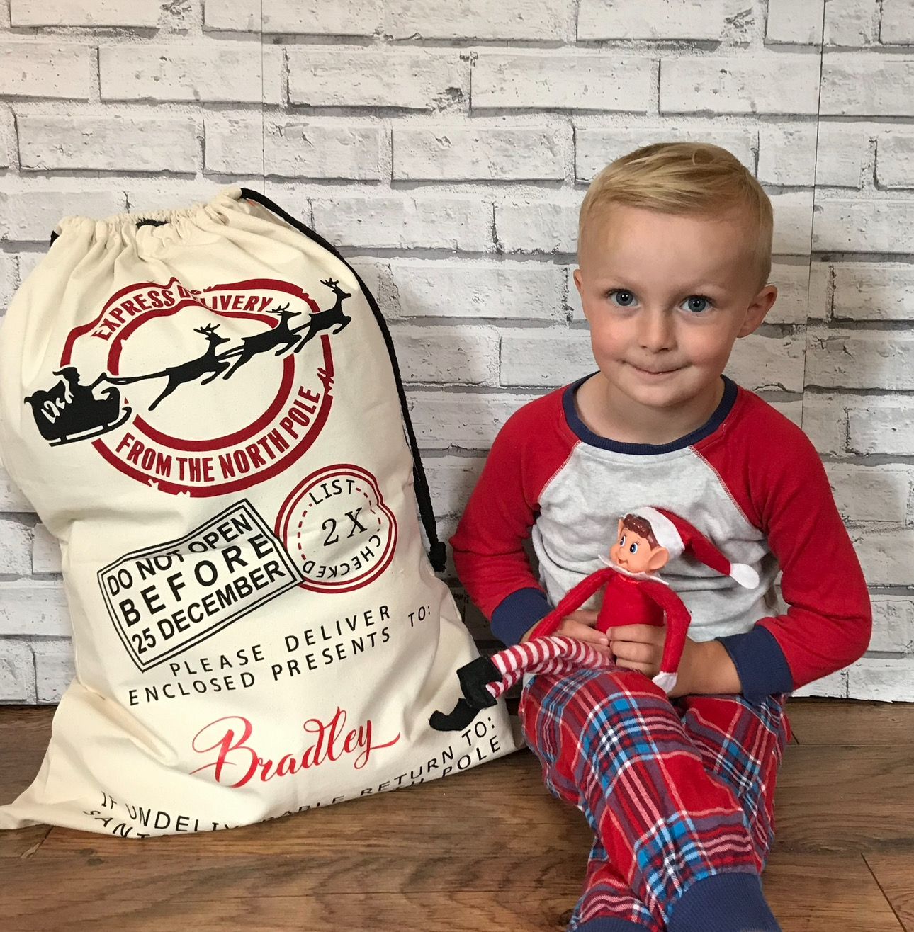 Christmas Sack Sleigh Design