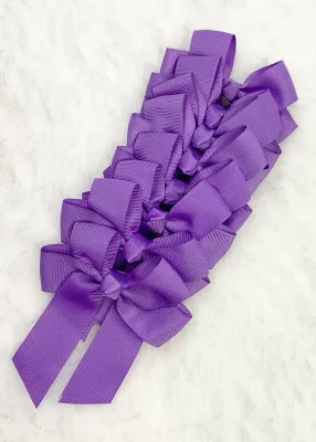 Purple Hair Bow