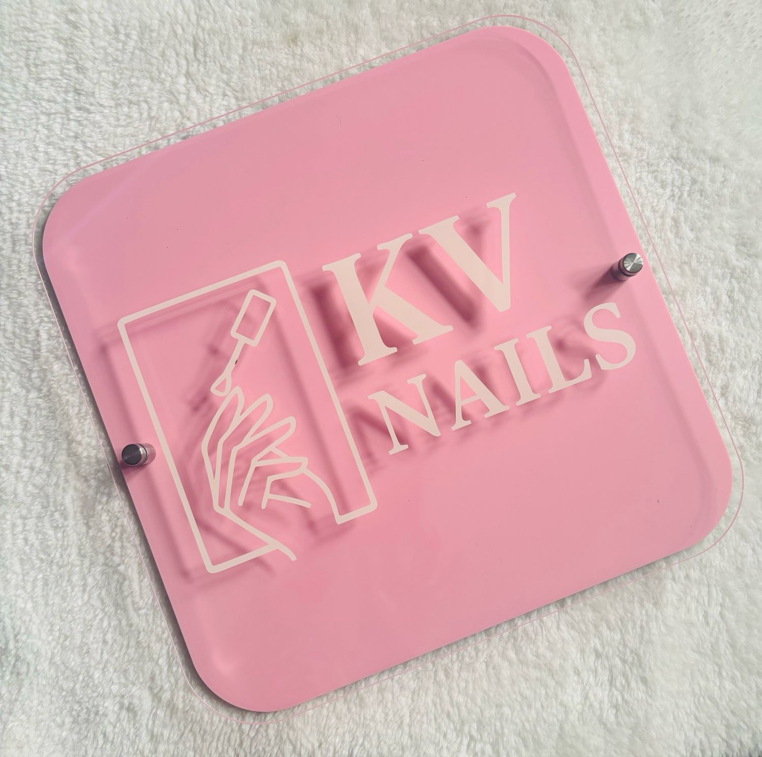 UV Printed Double Layered Sign