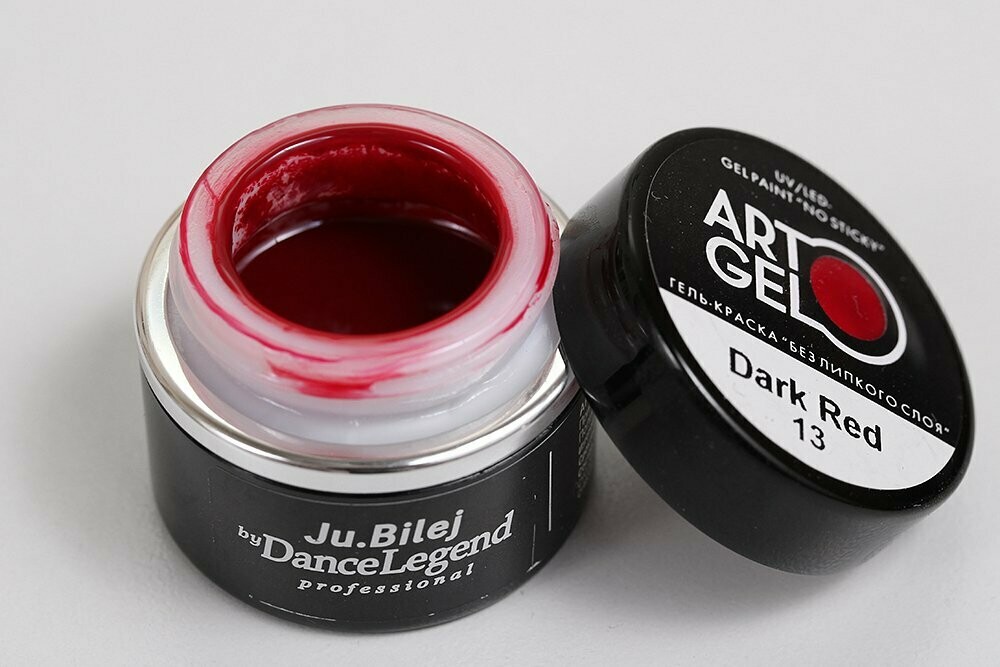 "JU.BILEJ by DL" Art Gel № 13 Dark Red