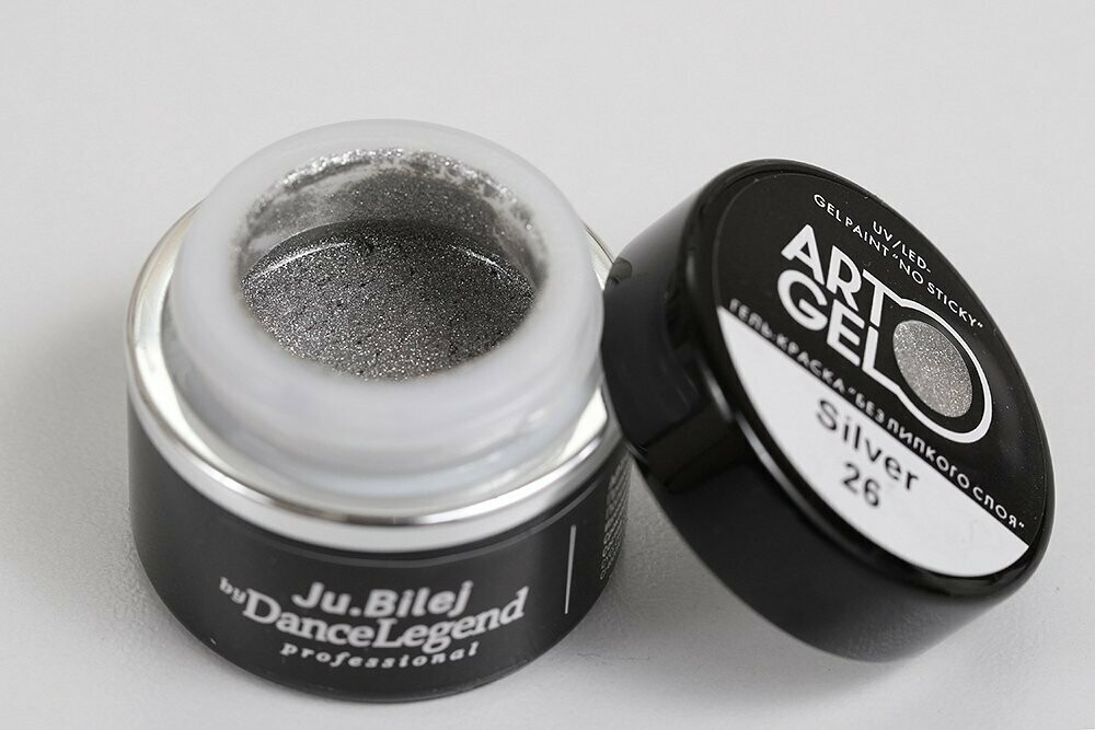 "JU.BILEJ by DL" Art Gel № 26 Silver