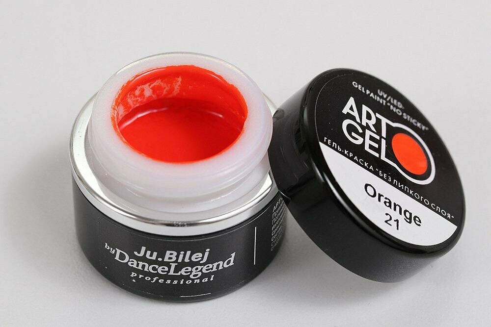"JU.BILEJ by DL" Art Gel № 21 Orange