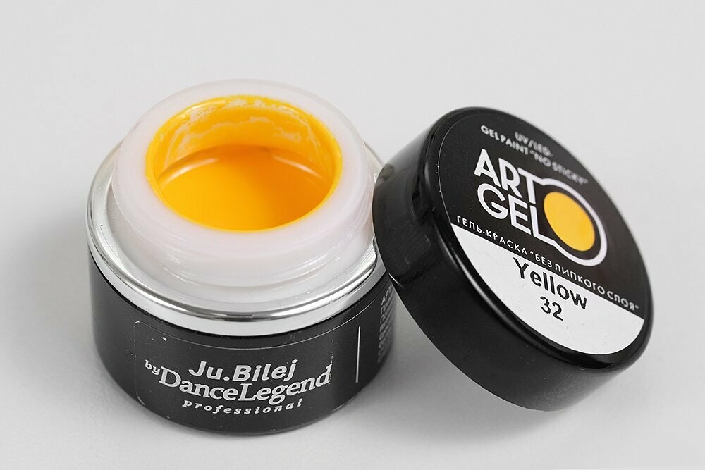 "JU.BILEJ by DL" Art Gel № 32 Yellow