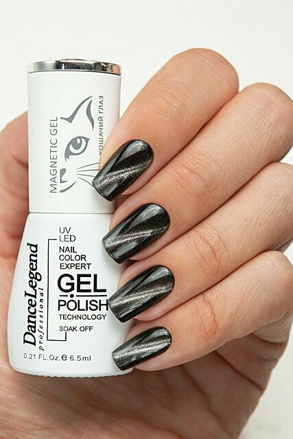 Gel Polish "Dance Legend" Magnetic Silver LE 221