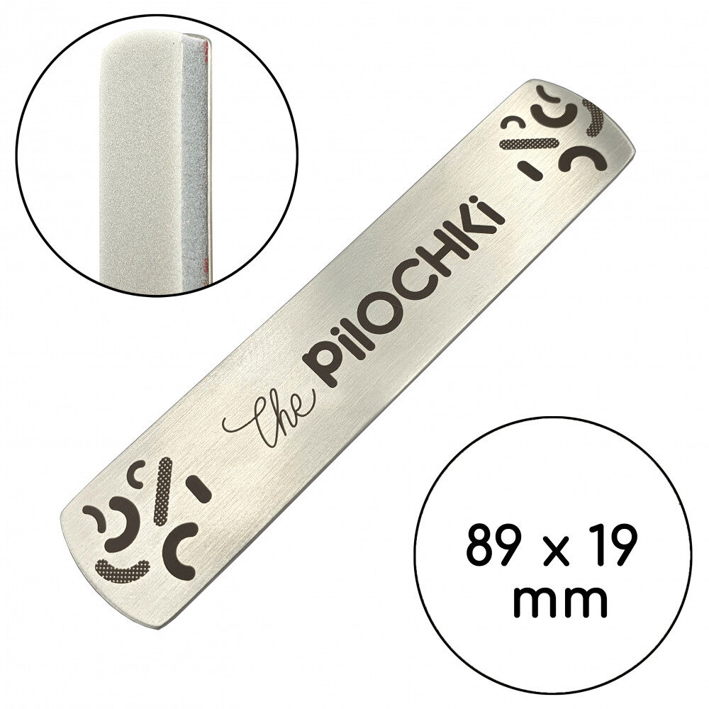 Metall-Untersatz für Schleifblock/Buffer 89 mm.