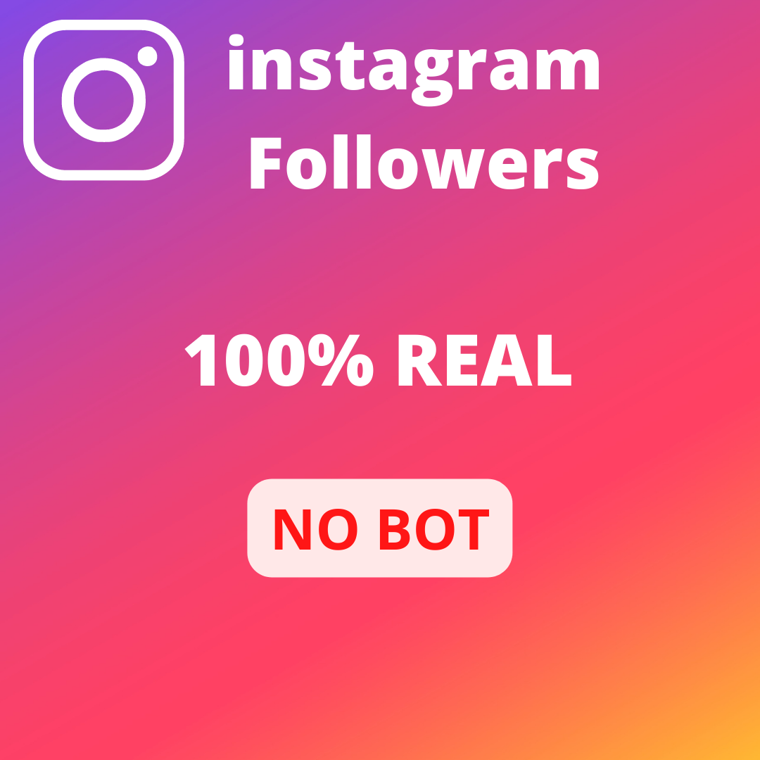 5k Real active followers from the USA
