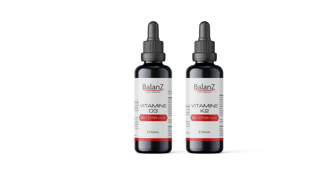 Voordeel pakket BalanZ vitamine D3 + K2