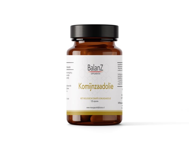 BalanZ zwarte komijnzaadolie capsules