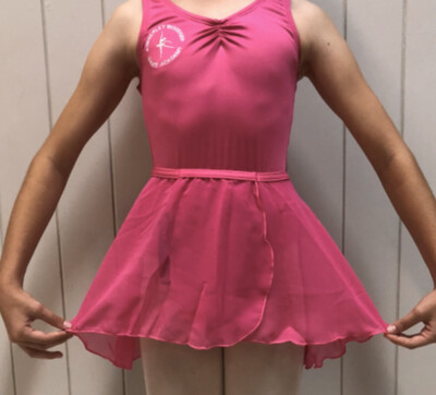 LEOTARD Pink Leotard with matching Skirt