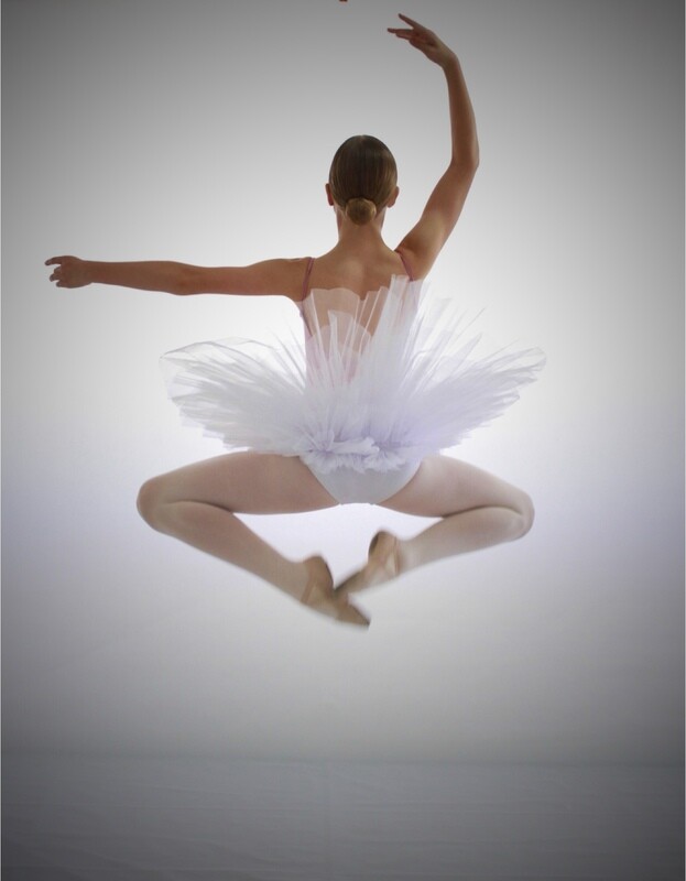 White Half Tutu Adult XSM to LGE