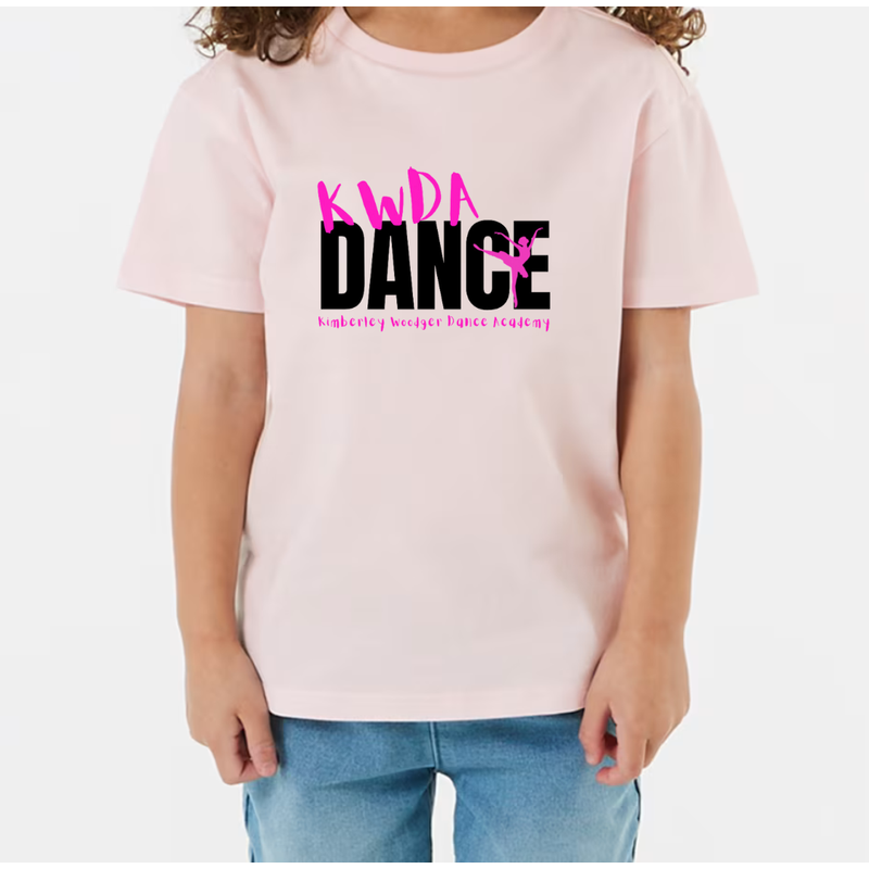 T-Shirt Pale Pink With Logo
