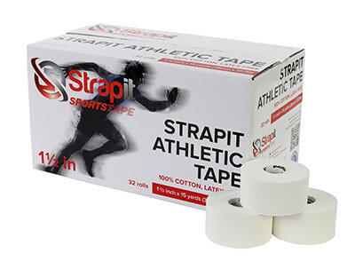 Strapit Athletic White Tape 38mm (32r/box)