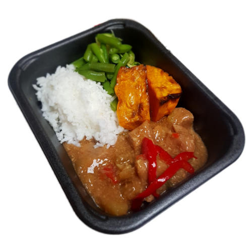 Sweet and Sour Pork with Rice