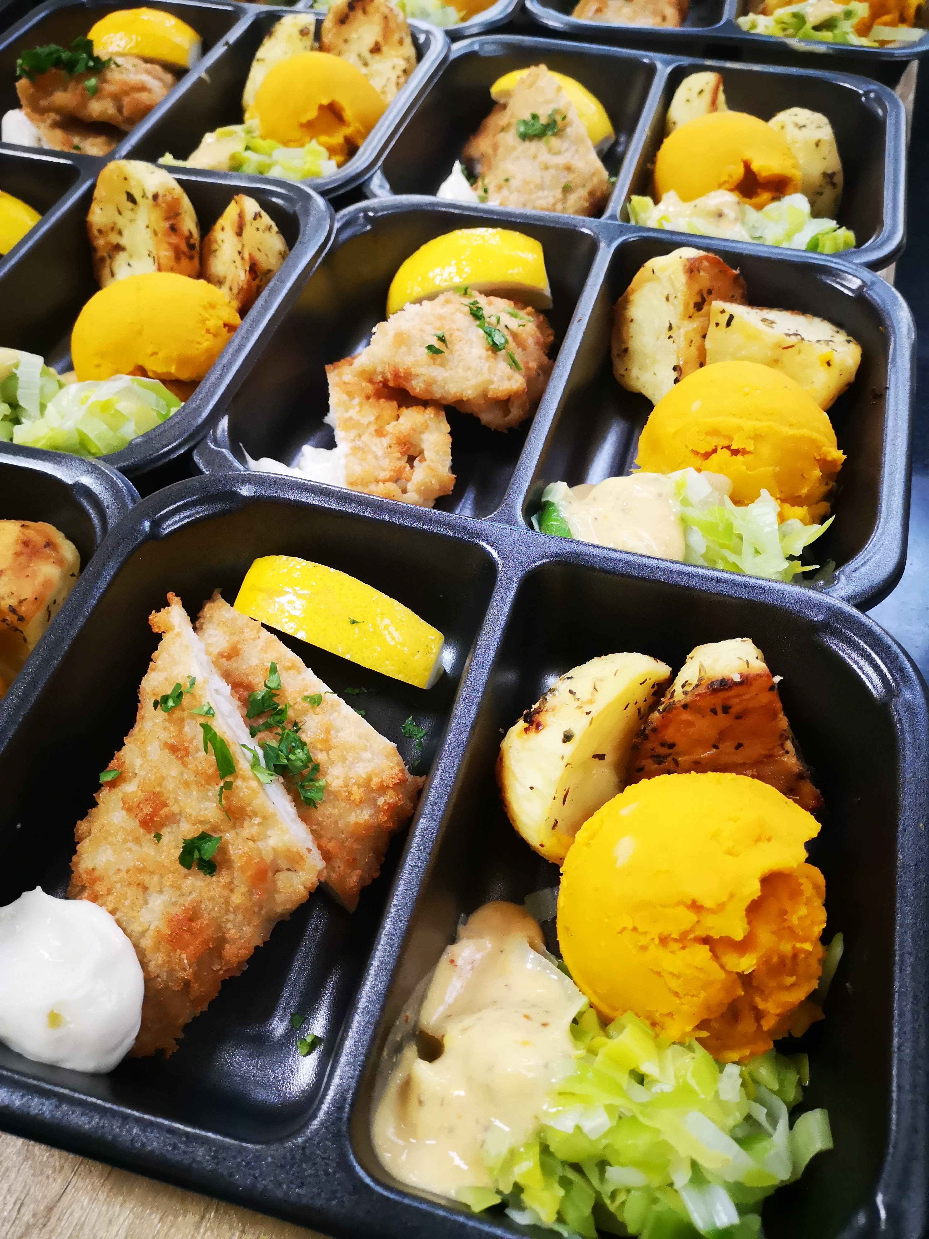 Crumbed Fish with Tartare Sauce