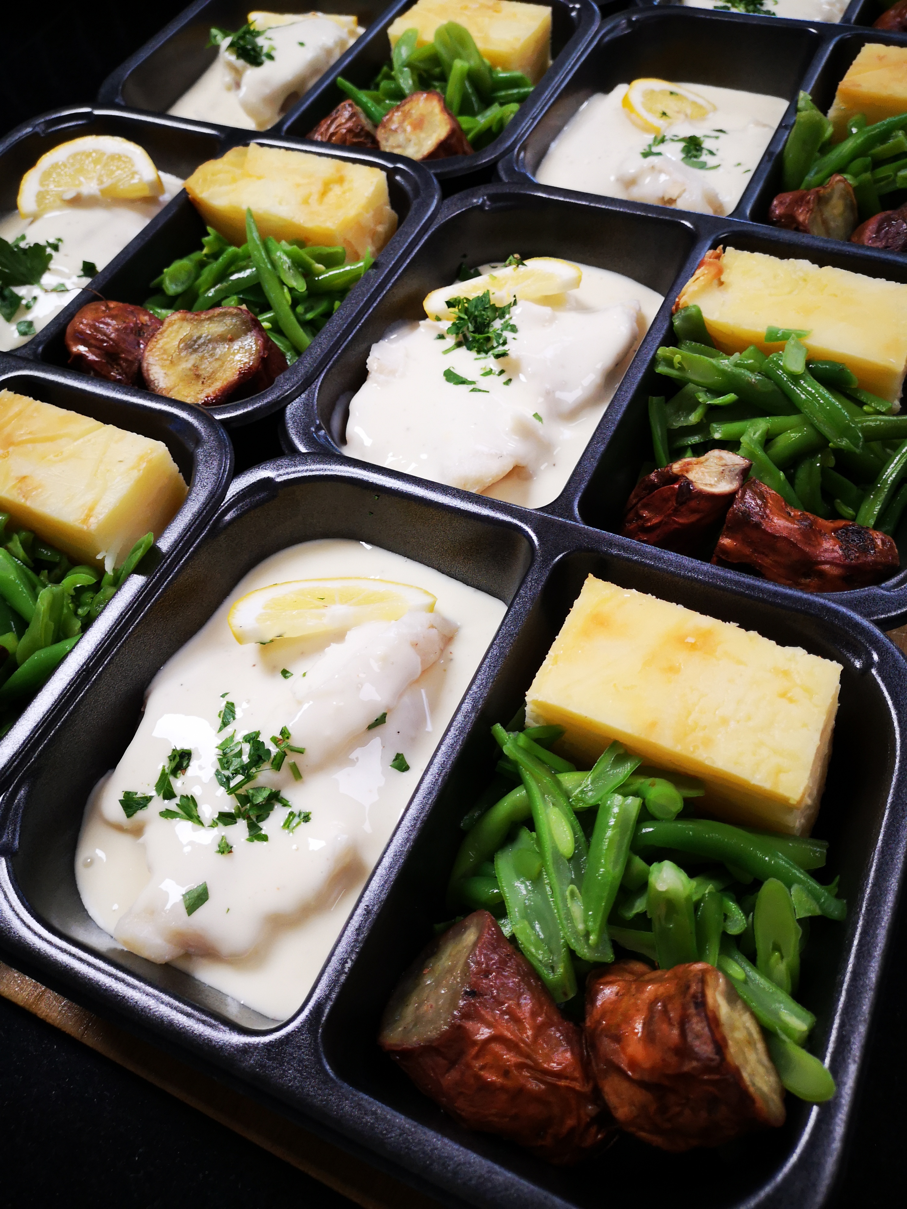 Baked Fish with Cheese Sauce