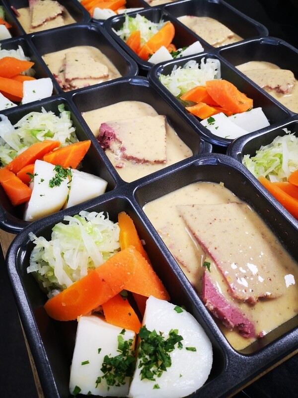 Corned Silverside with Mustard Gravy