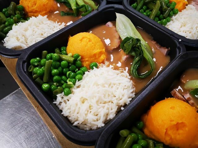 Honey Chilli Pork with Rice