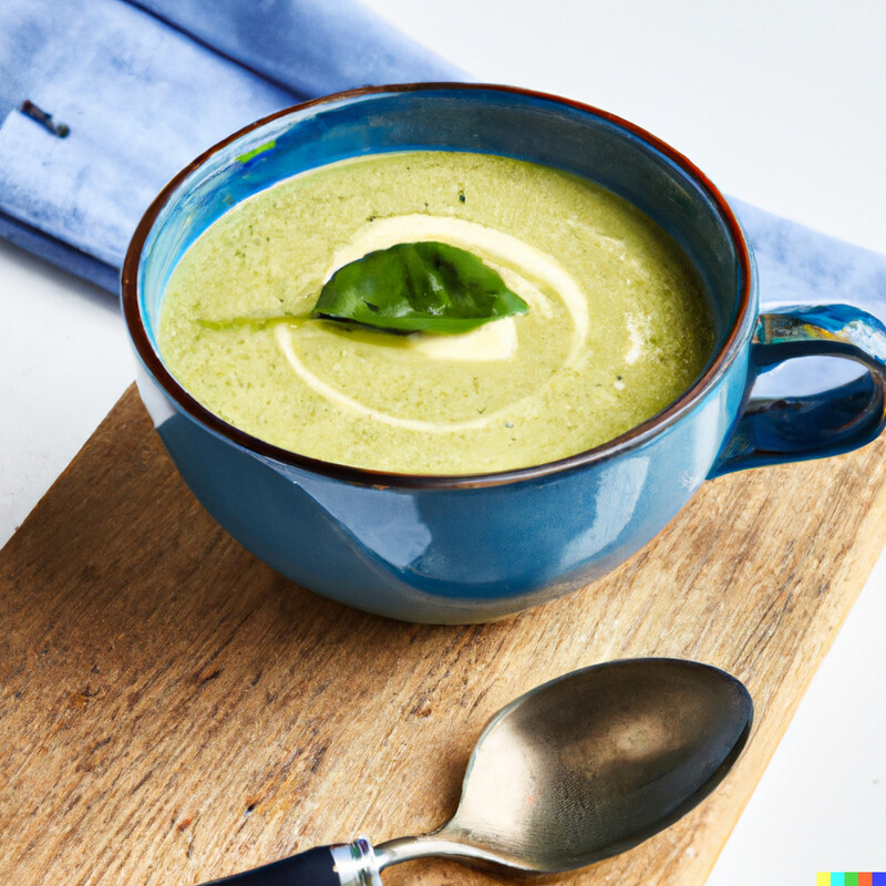 Spinach and Green Split Soup