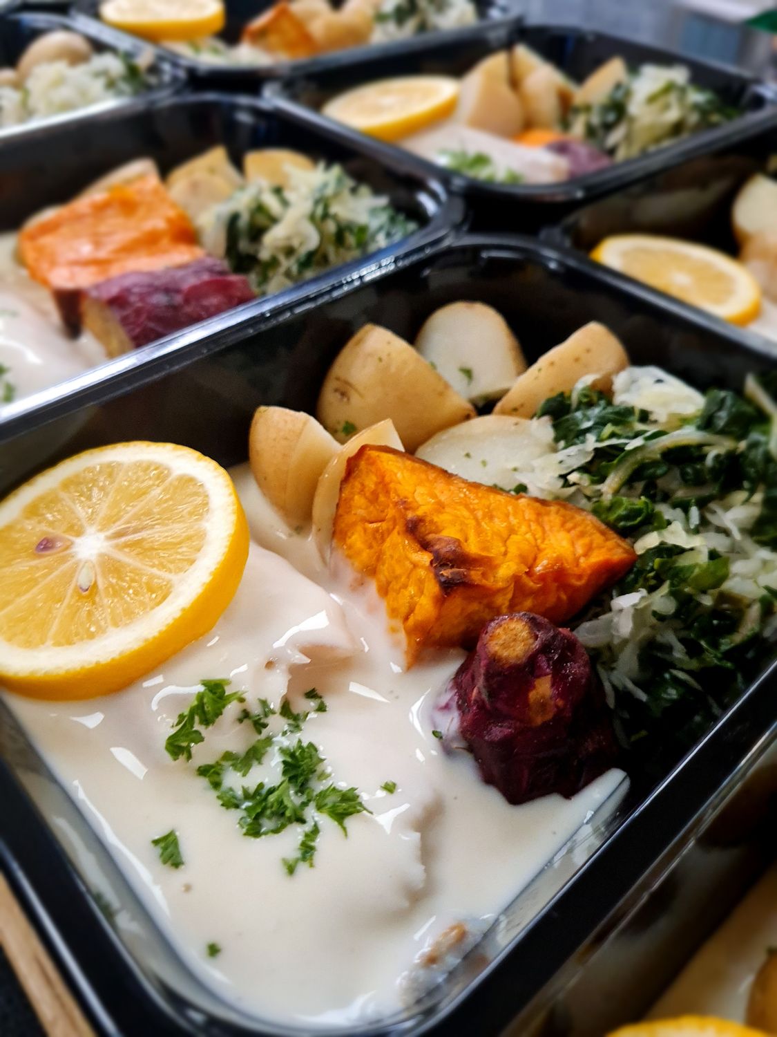 Baked Fish with Cheese Sauce