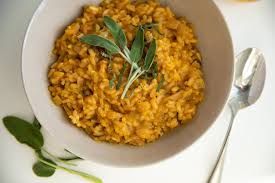 Pumpkin & Sage Risotto - V